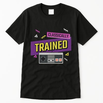 Classically Trained Retro Video Game 80s Tall T-Shirt