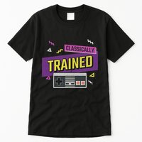 Classically Trained Retro Video Game 80s Tall T-Shirt