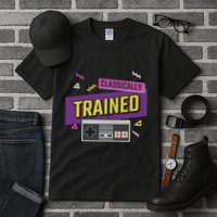 Classically Trained Retro Video Game 80s Tall T-Shirt