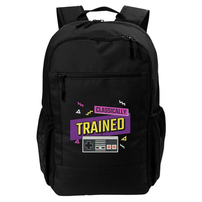 Classically Trained Retro Video Game 80s Backpack