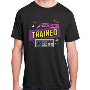 Classically Trained Retro Video Game 80s Adult ChromaSoft Performance T-Shirt