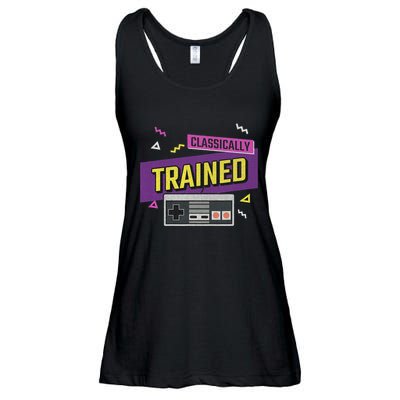 Classically Trained Retro Video Game 80s Ladies Essential Flowy Tank