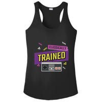 Classically Trained Retro Video Game 80s Ladies PosiCharge Competitor Racerback Tank