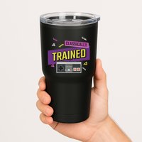 Classically Trained Retro Video Game 80s Tumbler