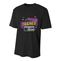 Classically Trained Retro Video Game 80s Youth Performance Sprint T-Shirt
