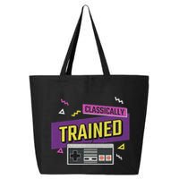 Classically Trained Retro Video Game 80s 25L Jumbo Tote