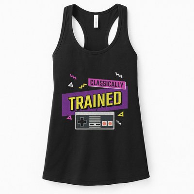 Classically Trained Retro Video Game 80s Womens Tank Top