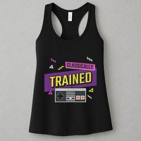 Classically Trained Retro Video Game 80s Womens Tank Top