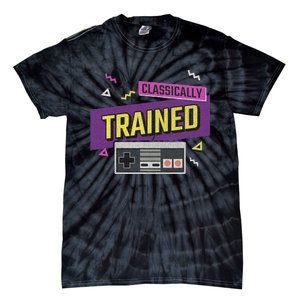 Classically Trained Retro Video Game 80s Tie-Dye T-Shirt