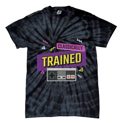 Classically Trained Retro Video Game 80s Tie-Dye T-Shirt
