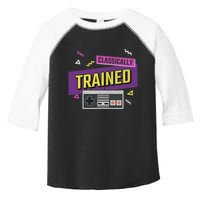 Classically Trained Retro Video Game 80s Toddler Fine Jersey T-Shirt