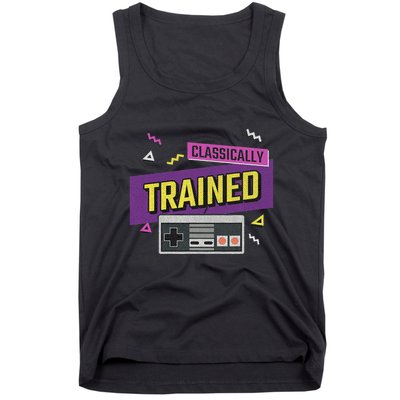 Classically Trained Retro Video Game 80s Tank Top