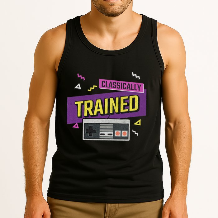 Classically Trained Retro Video Game 80s Tank Top