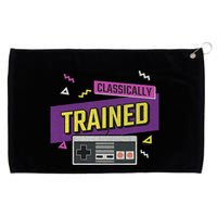Classically Trained Retro Video Game 80s Grommeted Golf Towel