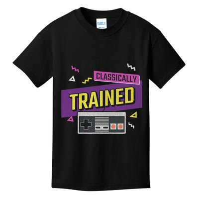 Classically Trained Retro Video Game 80s Kids T-Shirt