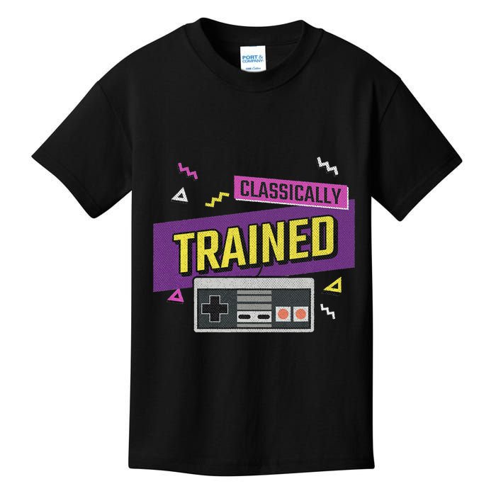 Classically Trained Retro Video Game 80s Kids T-Shirt