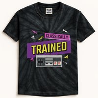Classically Trained Retro Video Game 80s Kids Tie-Dye T-Shirt