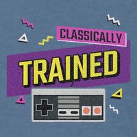 Classically Trained Retro Video Game 80s Garment-Dyed Sweatshirt