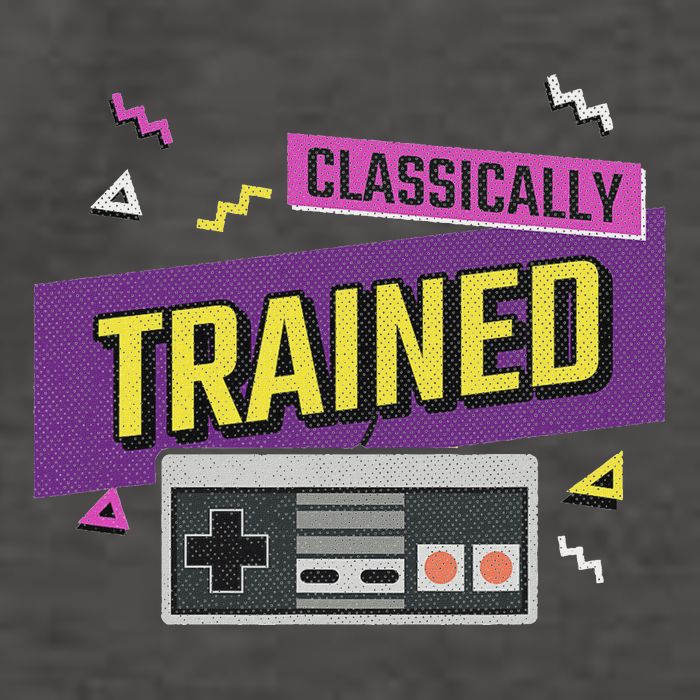 Classically Trained Retro Video Game 80s Vector Backpack