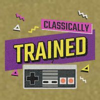 Classically Trained Retro Video Game 80s Garment-Dyed Women's Muscle Tee