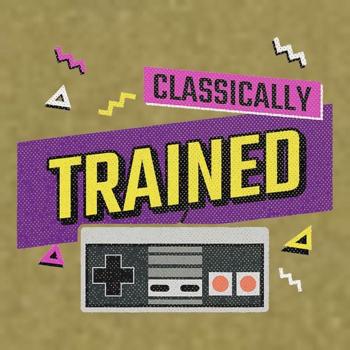 Classically Trained Retro Video Game 80s Garment-Dyed Women's Muscle Tee