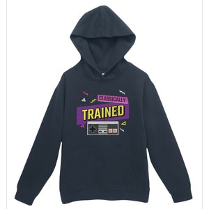 Classically Trained Retro Video Game 80s Urban Pullover Hoodie