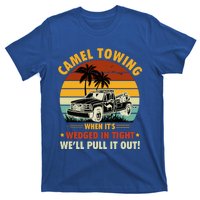 Camel Towing Retro Adult Humor Saying Funny Halloween Gift T-Shirt