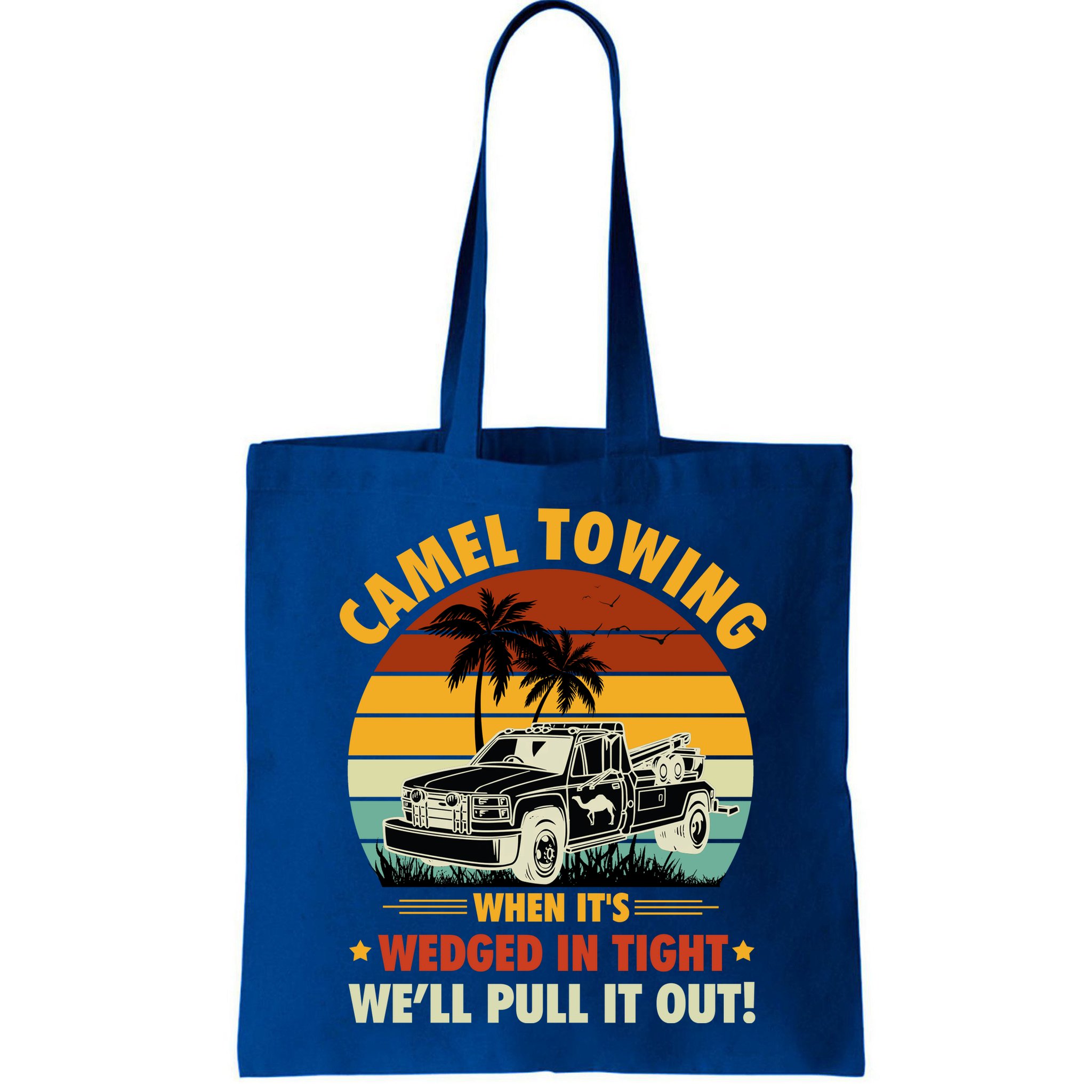 Camel Towing Retro Adult Humor Saying Funny Halloween Gift Bag