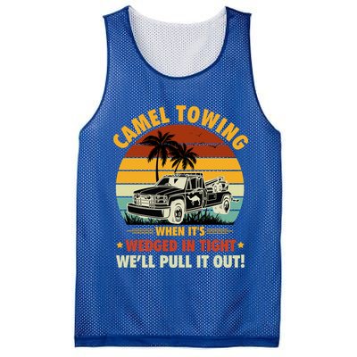 Camel Towing Retro Adult Humor Saying Funny Halloween Gift Mesh Reversible Basketball Jersey Tank