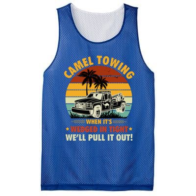 Camel Towing Retro Adult Humor Saying Funny Halloween Gift Mesh Reversible Basketball Jersey Tank