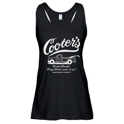 Cooter's Towing Repairs Garage Ladies Essential Flowy Tank