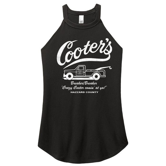 Cooter's Towing Repairs Garage Women’s Perfect Tri Rocker Tank