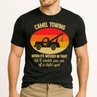 Camel Towing Retro Adult Camel Toe Funny Saying Gift Cooling Performance Crew T-Shirt