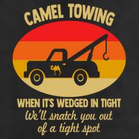Camel Towing Retro Adult Camel Toe Funny Saying Gift Adult Drive Performance Visor