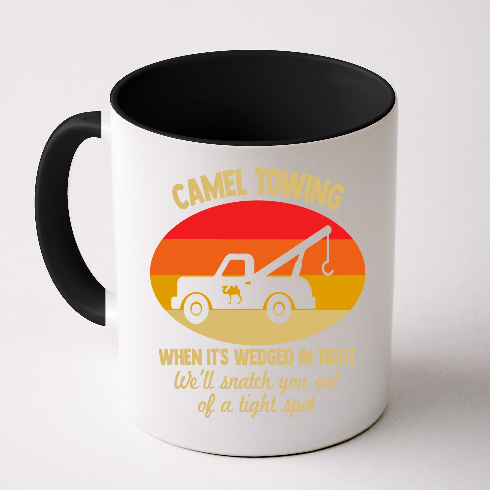 Camel Towing Retro Adult Camel Toe Funny Saying Gift Mug