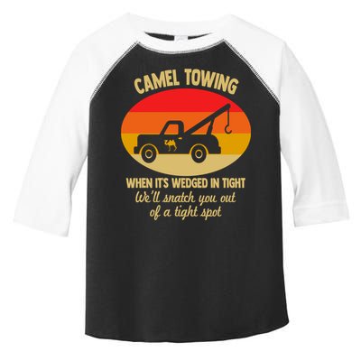 Camel Towing Retro Adult Camel Toe Funny Saying Gift Toddler Fine Jersey T-Shirt