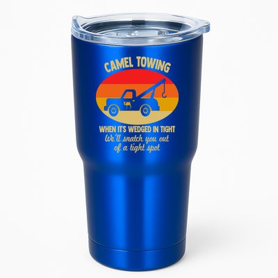 Camel Towing Retro Adult Camel Toe Funny Saying Gift Tumbler