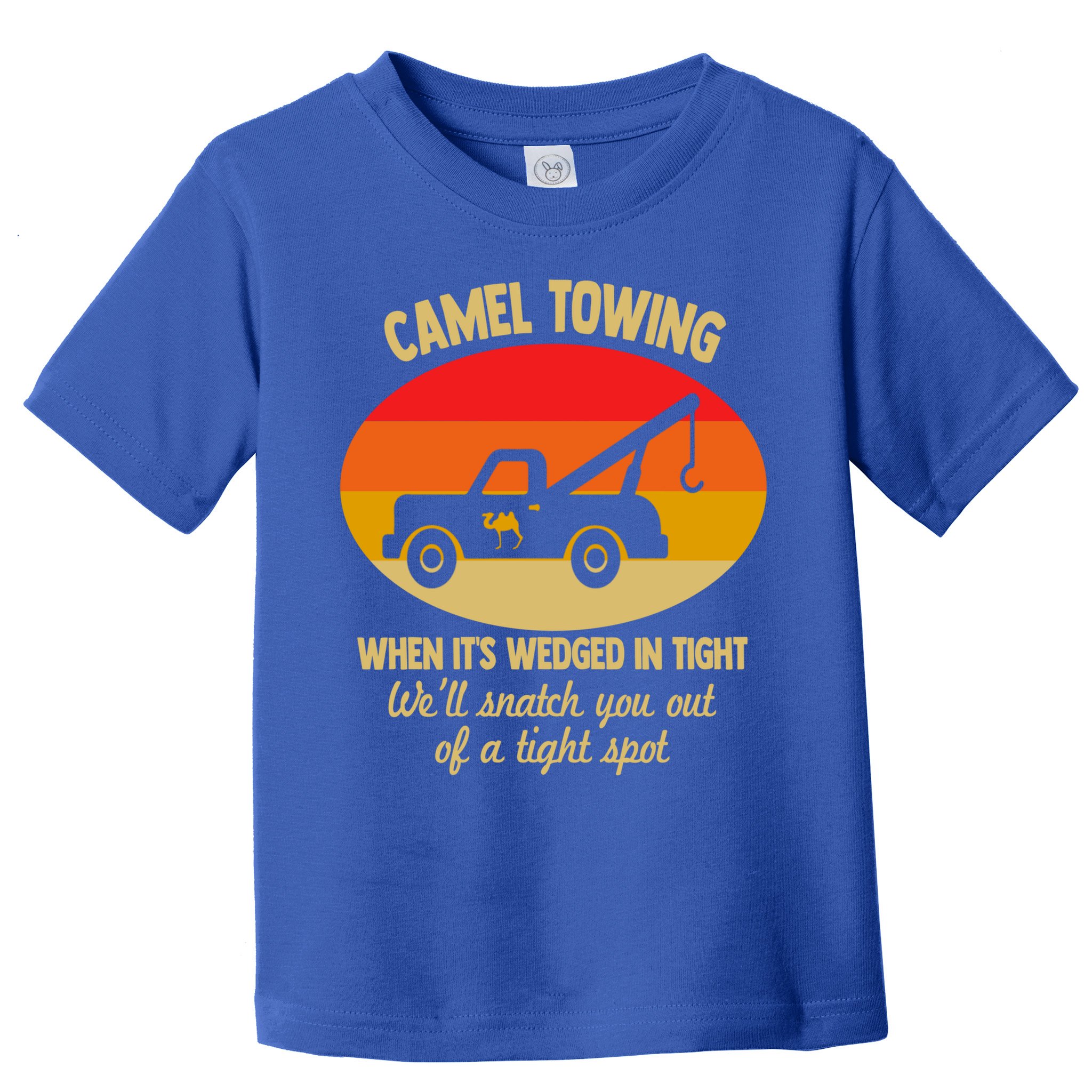 Camel Towing Retro Adult Camel Toe Funny Saying Gift Toddler T-Shirt