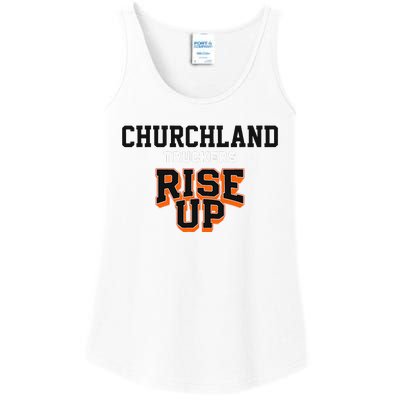 Churchland Truckers Rise Up Hs Ladies Essential Tank