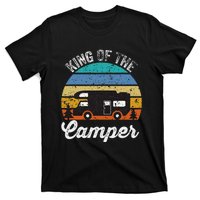 Camping Travel Retro Vintage King Of The Camper T-Shirt