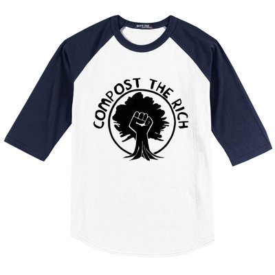 Compost The Rich Baseball Sleeve Shirt