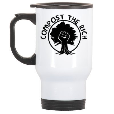 Compost The Rich Stainless Steel Travel Mug