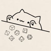 Cat Throwing Rainbow Dice Tabletop Rpg Garment-Dyed Women's Muscle Tee