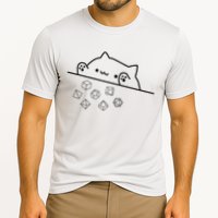 Cat Throwing Rainbow Dice Tabletop Rpg Performance Shirt