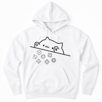 Cat Throwing Rainbow Dice Tabletop Rpg Hoodie