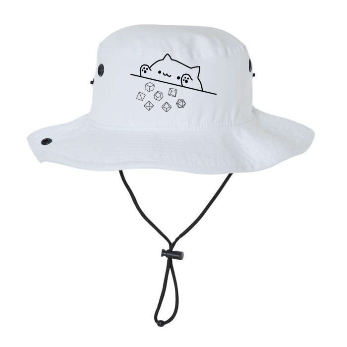 Cat Throwing Rainbow Dice Tabletop Rpg Bucket Hat
