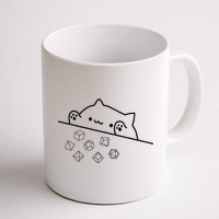 Cat Throwing Rainbow Dice Tabletop Rpg Mug