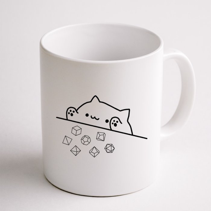 Cat Throwing Rainbow Dice Tabletop Rpg Mug