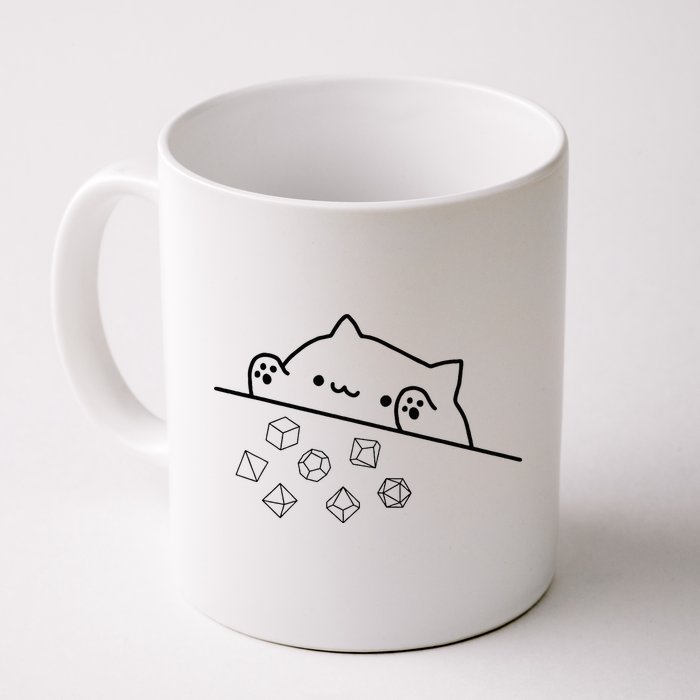 Cat Throwing Rainbow Dice Tabletop Rpg Mug