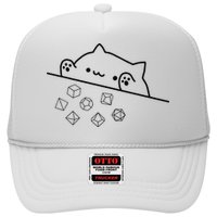 Cat Throwing Rainbow Dice Tabletop Rpg Trucker Hat
